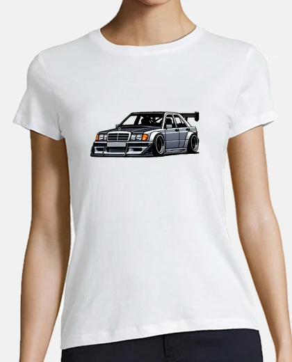 Camiseta MERCEDES 190 PIXEL ART