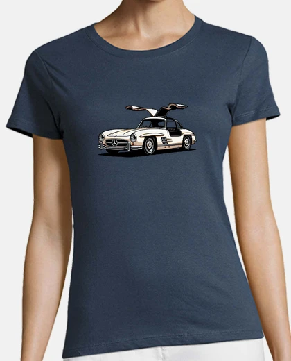 Camiseta MERCEDES 300 SL PIXEL ART