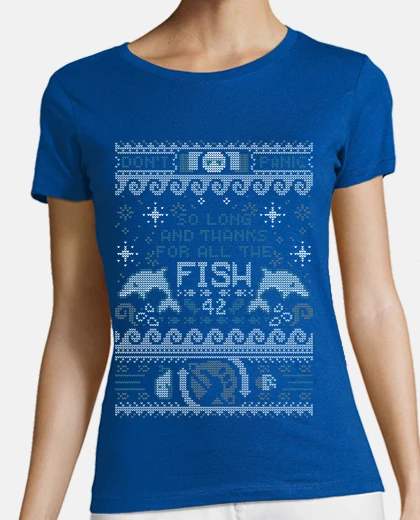 Tee-shirt merci pour le poisson!