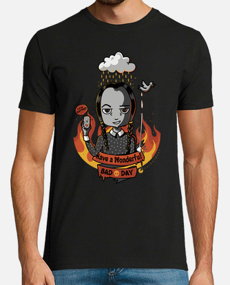 T-shirt mercoledì addams