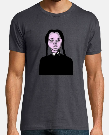 Tee-shirt mercredi famille addams addams-la