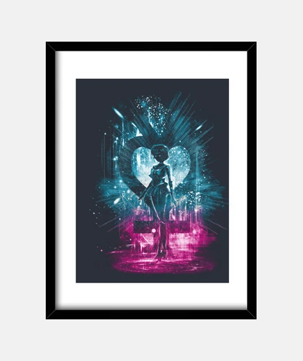 Framed mercury storm-rainbow