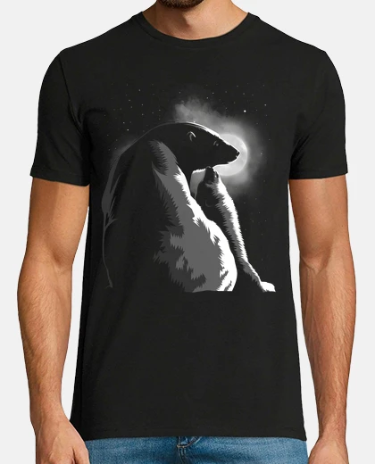 Tee-shirt mère d' ours polaire