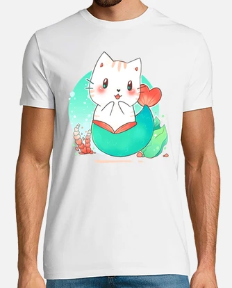 Cat mermaid shirt best sale