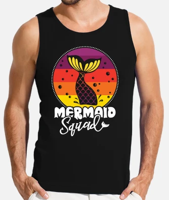 Playera mermaid squad fantasy fish tail decor laTostadora M xico