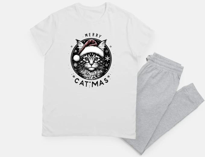 Pyjama Merry Catmas Maine Coon