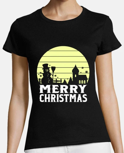 Tee-shirt merry christmas