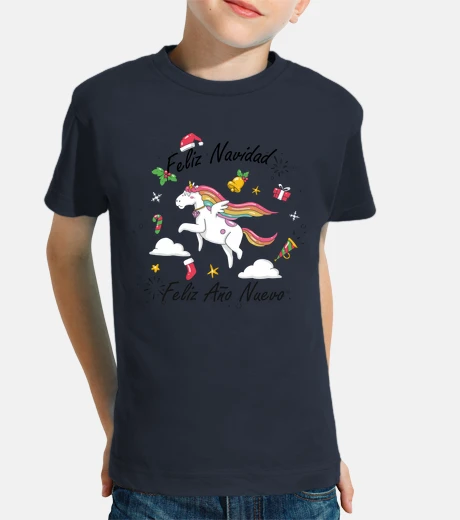 Kids merry christmas unicorn