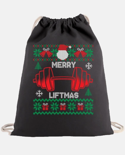 Bag Merry Liftmas Ugly Christmas sweater Gy