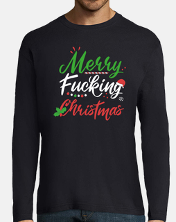 Merry Fucking Christmas Men Long-sleeve T-shirt