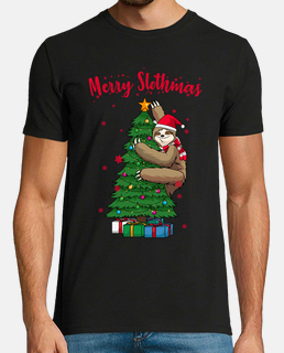 Merry Slothmas  Lazy Christmas Tree Decoration