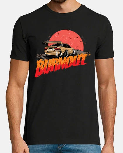 T-shirt messa a punto della vettura sportiva de