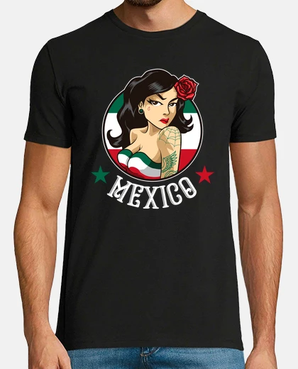 T-shirt messico donna messicana chava