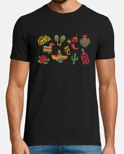 T-shirt Messico folklore messicano tequila