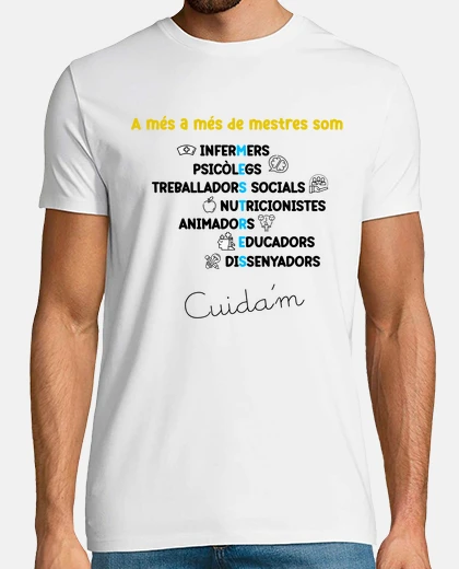 T-shirt mestres back cat - 1 face