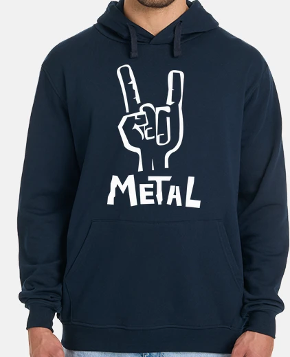 Sudadera Metal Hand