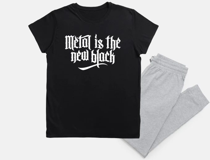 Pyjama metal is the new black no2 (white)