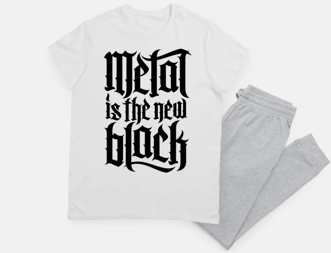 Pyjama metal is the new black no3 (black)