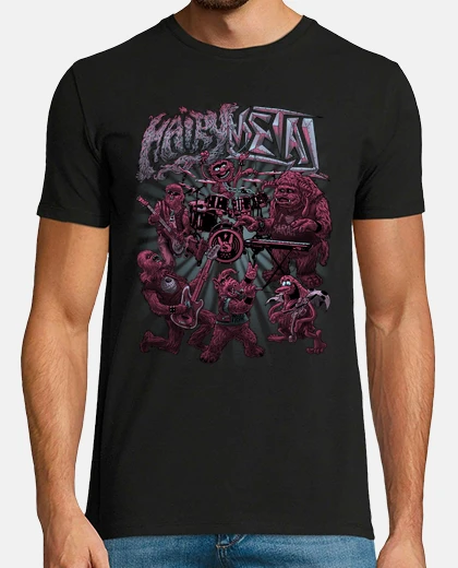 Tee-shirt métal poilu
