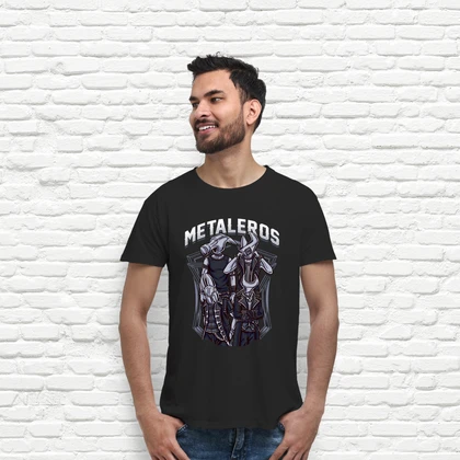 Camiseta metaleros herramientas mecánico taller música heavy metal