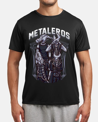 T-shirt metallari strumenti officina meccanica musica heavy metal rockero
