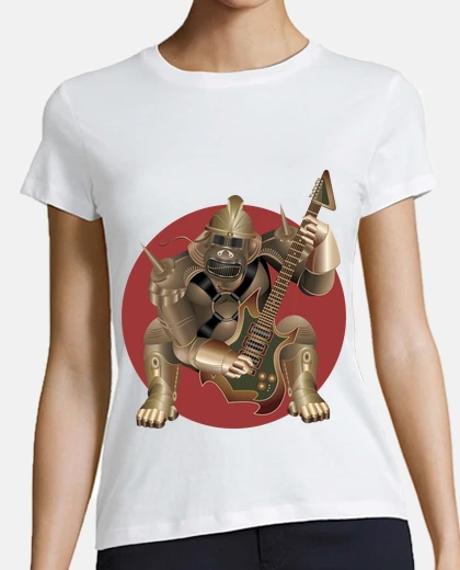 Tee-shirt métalleux simio