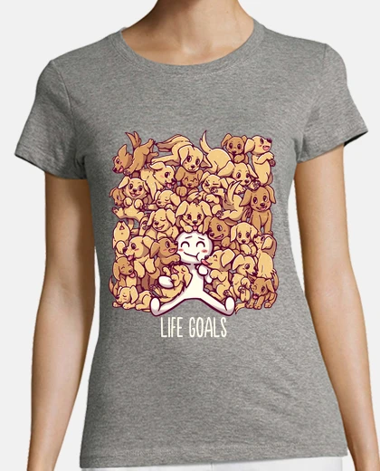 Playera metas de la vida - camisa de mujer