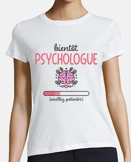 Tee-shirt Métier Bientôt Psychologue