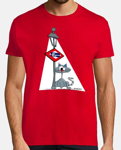 Tee-shirt métro de madrid