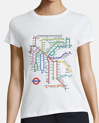 Camiseta Metro Final Fantasy