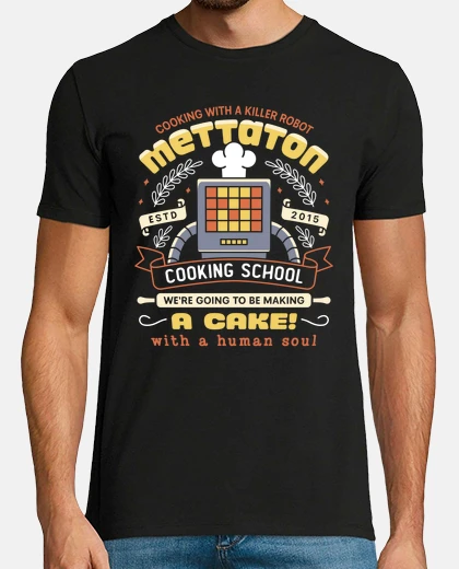 Camiseta Mettaton Cooking School Crest