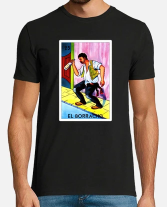Playera el borracho hotsell
