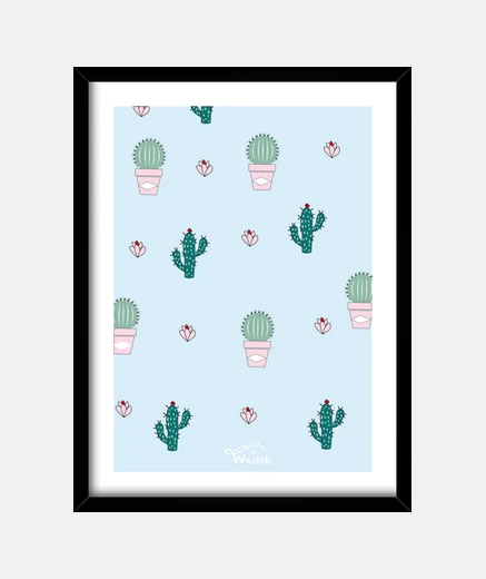 Framed mexican pattern