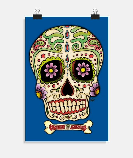Poster Mexican skull !!!