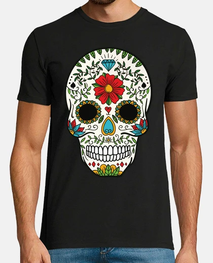 T-shirt Mexican skull / calaca / catrina