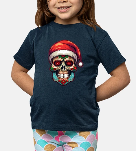 Ropa mexican skull christmas