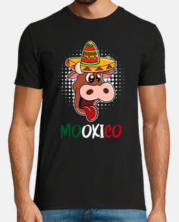 mexicano mexico vaca y sombrero