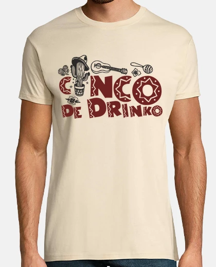 Tee-shirt mexique cinco de drinko humour drole