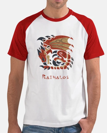 Tee-shirt MHW, Rathalos English