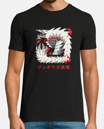Tee-shirt MHWI, Zinogre Stygien Katakana