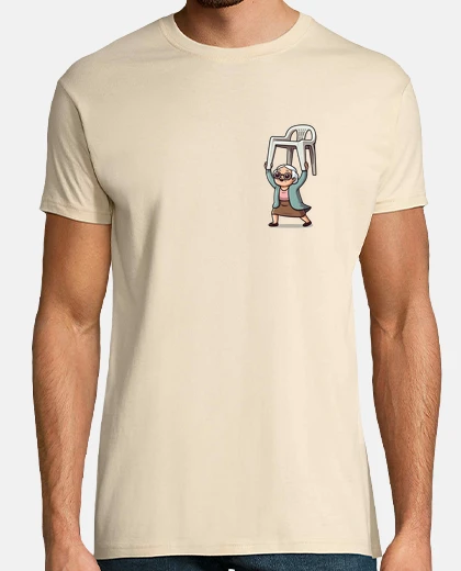 Camiseta Mi abuela desafía la gravedad