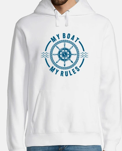 Sudadera mi barco mis reglas