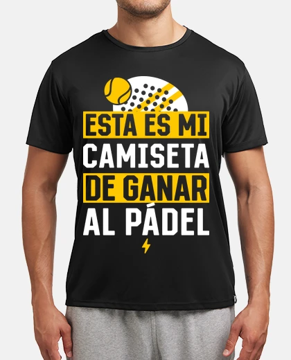 Mi camiseta de ganar al pádel