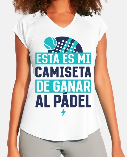 Camiseta Mi camiseta de ganar al pádel