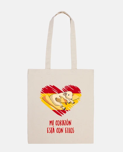 Bolsa Mi corazón está con ellos