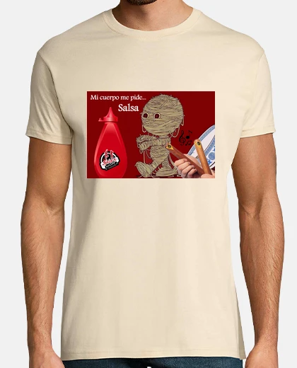 Tee-shirt Mi cuerpo pide salsa