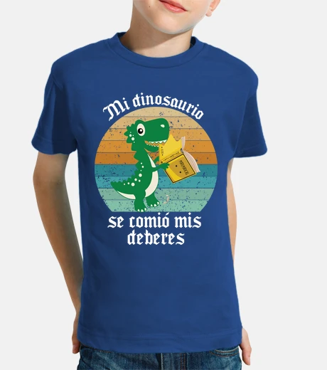 Ropa Mi dinosaurio excusa deberes