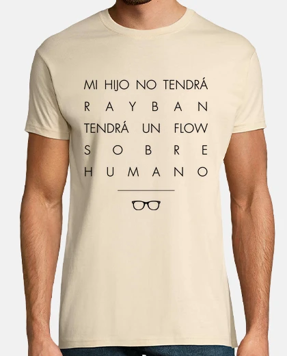 Camiseta Mi Hijo No Tendrá Rayban - Hip Hop