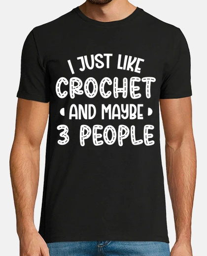 T-shirt mi like solo l39uncinetto e forse 3 per