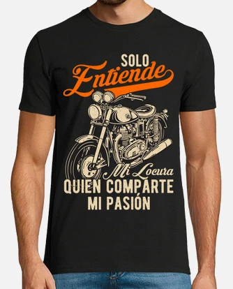 Playera mi locura mi pasion motos moteros. laTostadora Mexico